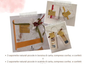 Saponette con confezione